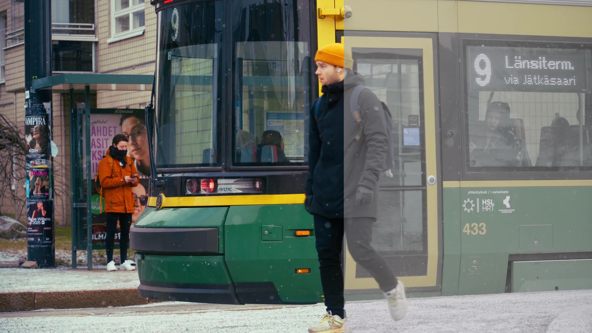 Fotograma del desglose de color grading de Finlandia — 8A Visuals